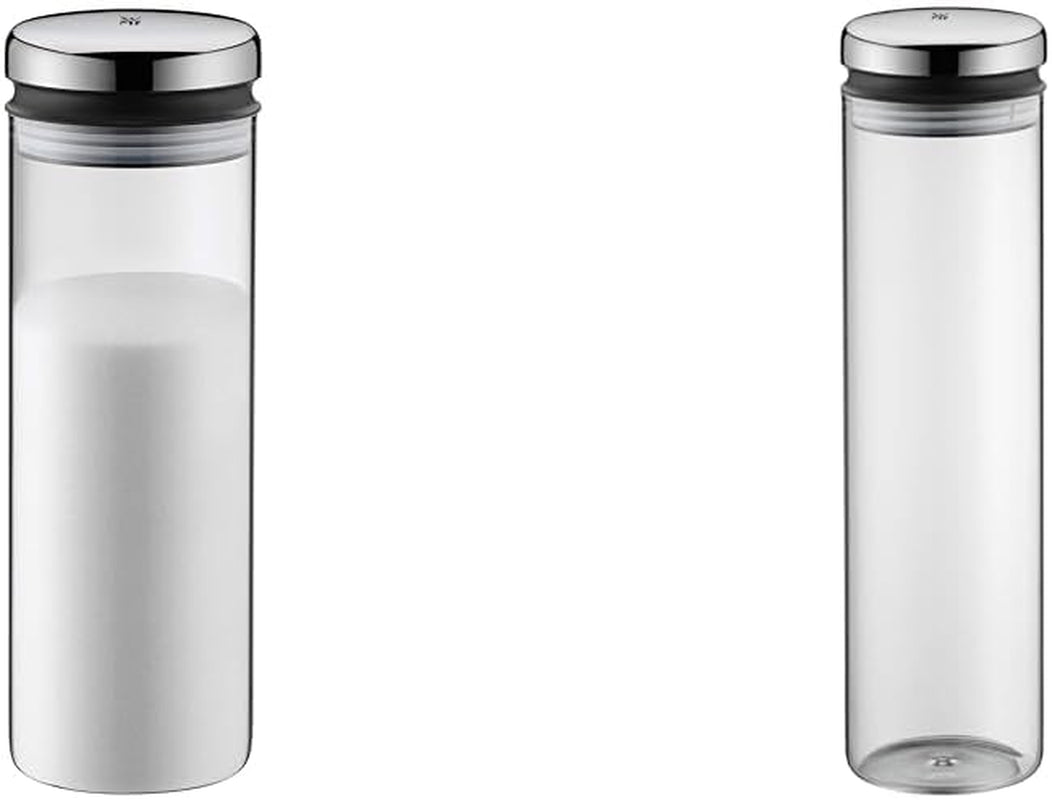 WMF Depot Szklany słoik do przechowywania 1,5 l, wysokość 28,5 cm Słoik do przechowywania z pokrywką i Depot Szklany słoik do przechowywania 2 l, wysokość 36 cm Słoik do przechowywania z pokrywką Pudełka do przechowywania żywności Naty Shop 2 l szklany słoik