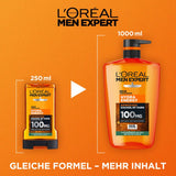 L'Oréal Men Expert XXXL Żel pod prysznic i szampon dla mężczyzn, 1 litr Naty Shop
