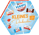 kinder Happy Moments Mini Mix - Prezent na Walentynki dla niego i dla niej - Do spotkań towarzyskich i dzielenia się z przyjaciółmi i rodziną - 161g