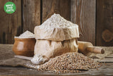 Organiczna mąka gryczana pełnoziarnista ziemna 1kg | Okrutny | Bez GMO | wegańskie | Certyfikowane organiczne