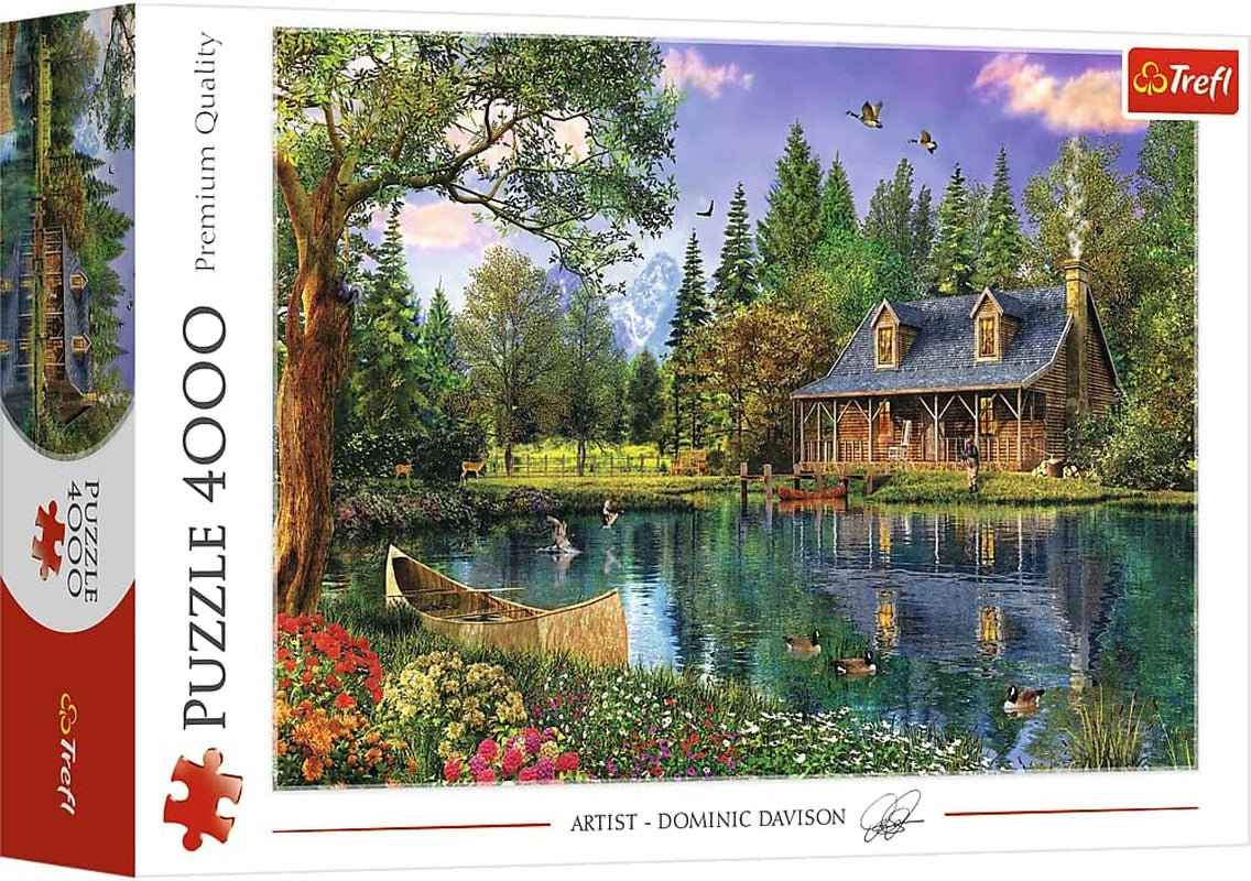 Trefl, 45005 Puzzle, Popołudniowa idylla, 4000 elementów, Jakość Premium, Dla dzieci powyżej 14 lat Puzzle Naty Shop Classic