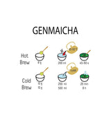Herbata zielona Umami Bio Genmaicha z kultur japońskich, 100g - Herbata liściasta z ryżem smażonym -
