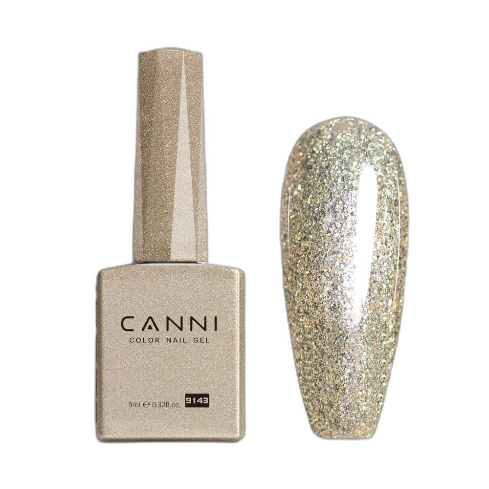 Żelowy lakier do paznokci CANNI, półtrwały, ciemnofioletowy, lakier do paznokci, żel UV, Soak Off, Manicure
