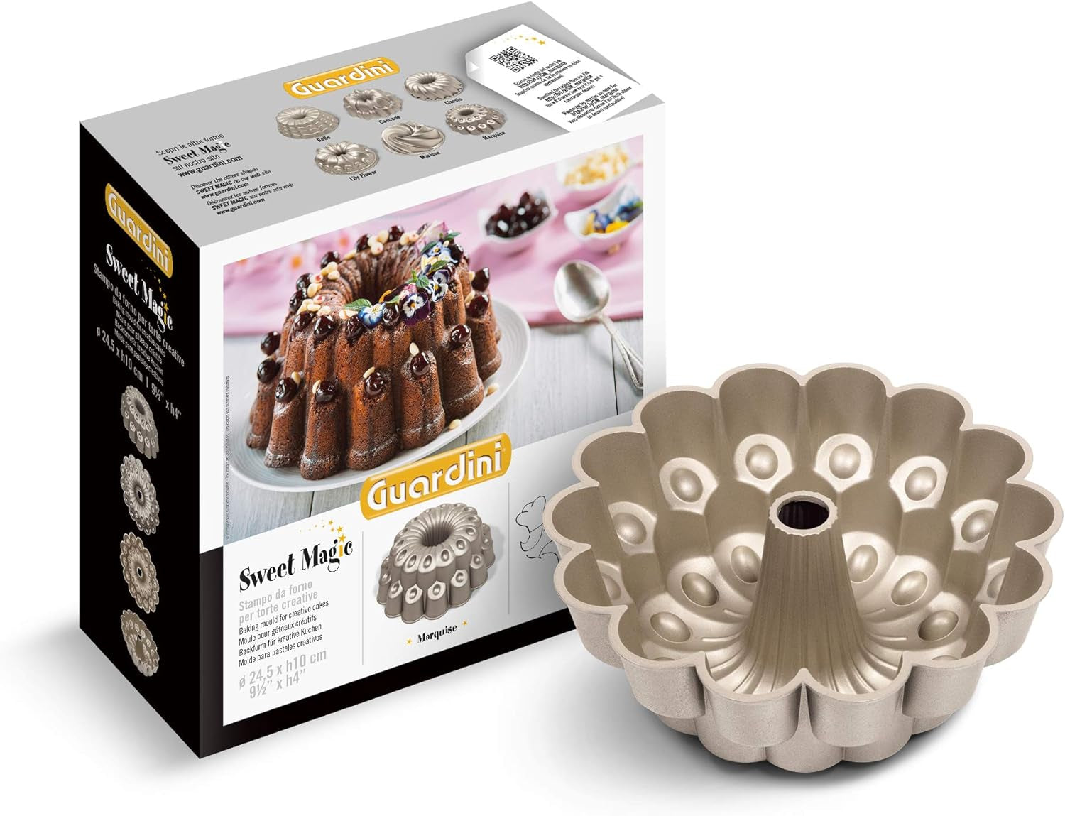 Sweet Magic Backform, Stahl Formy i blachy do pieczenia Naty Shop