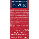 Caffe Borbone Espresso Moc 9/10 Kompatybilne z Nespresso 10 kapsułek z kawą