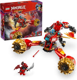 LEGO NINJAGO Mech Jeźdźca Burzy Kaia — Latający motocykl z 3 minifigurkami — Mech z ruchomą głową, rękami i nogami — Zabawka do budowania — Prezent dla chłopców i dziewcząt w wieku od 7 lat 71830 Zestawy do budowania Besuche den LEGO-Store Default Title