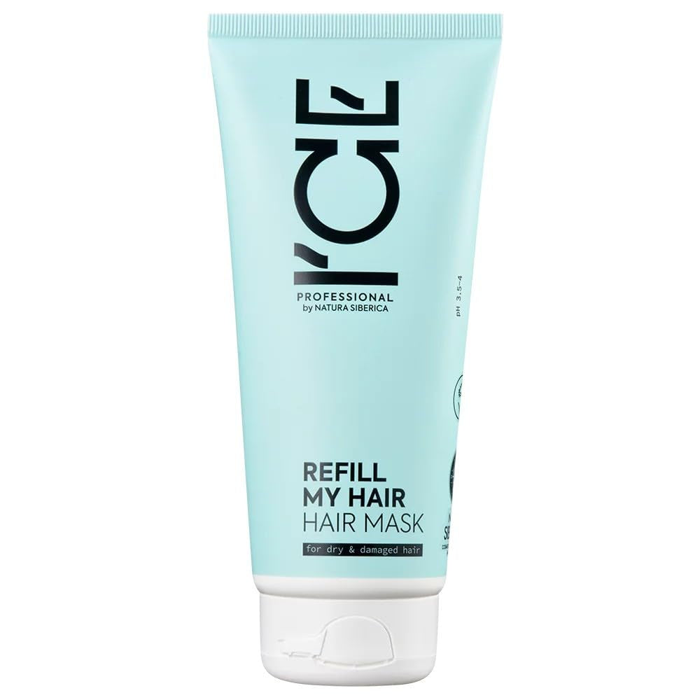 NATURA SIBERICA ICE Refill My Hair Mascarilla Caplar Cabello SECO 200 ml Maska do włosów Naty Shop Domyślny tytuł