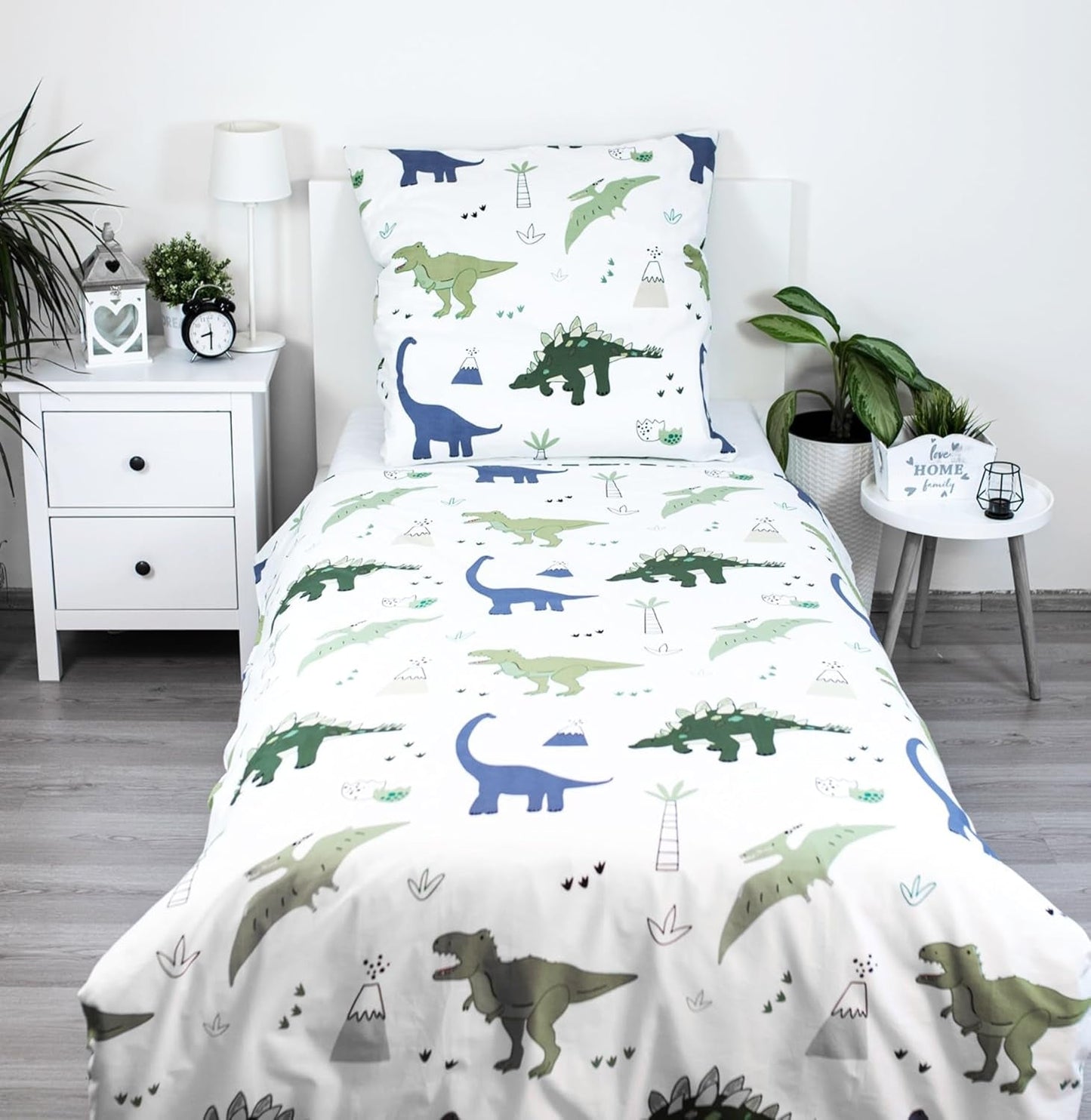 Pościel dziecięca dwustronna Dinozaury Pościel dziecięca Naty Shop Domyślny tytuł