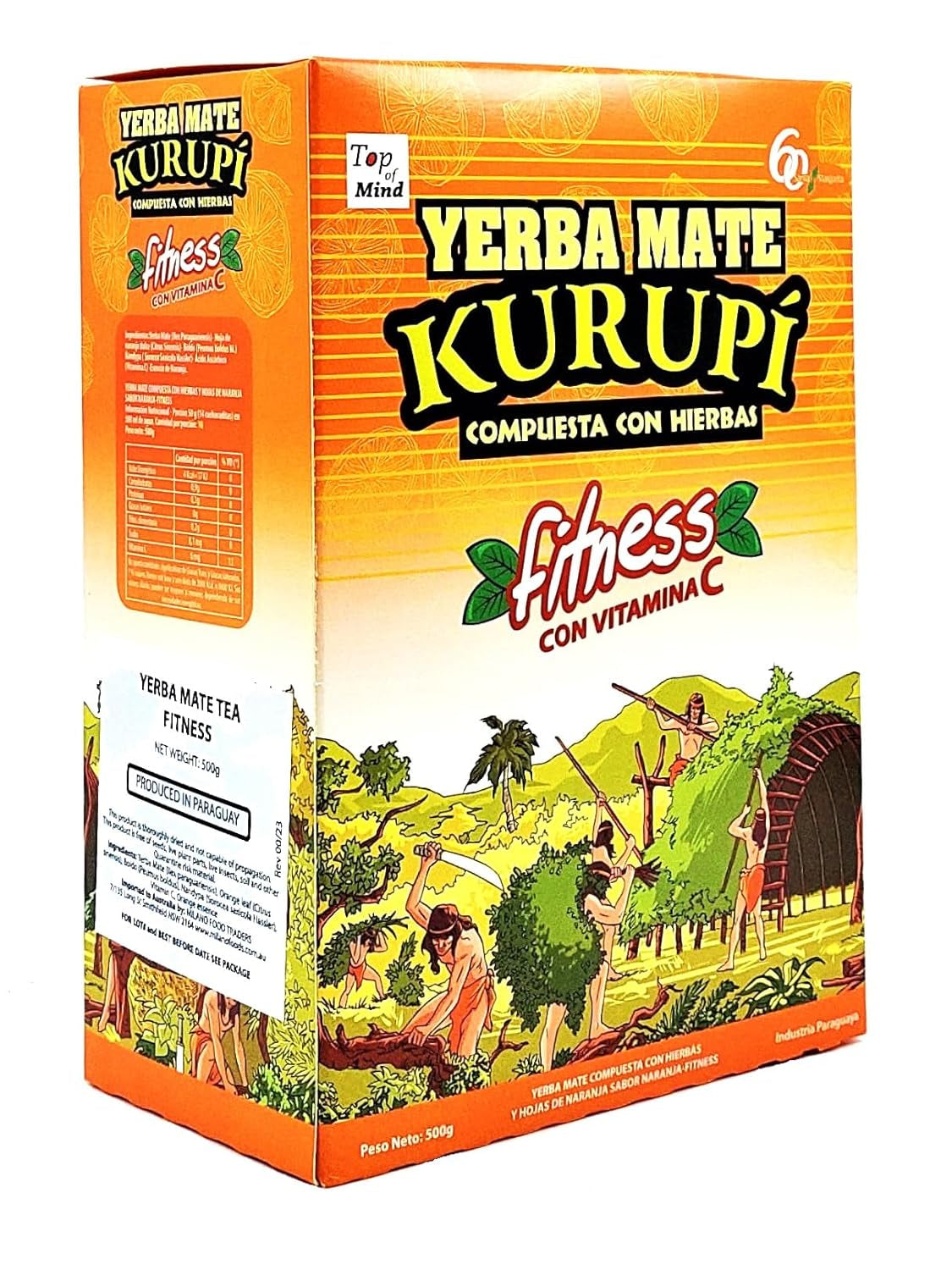 Herbata Yerba Mate 500G |  Fitness 500G | Herbata ziołowa Yerba Mate
