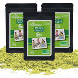 | Matcha organiczny proszek 100 g | Ceremonialna klasa zielonej herbaty Matcha w proszku | 100% naturalności i najwyższej jakości | Herbata detoksykująca | Kompatybilny z zestawem Matcha, łodygą, miską i szklanką.