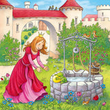 Ravensburger Puzzle dla dzieci - 08051 Roszpunka, Czerwony Kapturek i Żabi Król - Puzzle dla dzieci od 5 roku życia, zawierające elementy 3X49 Puzzle Naty Shop