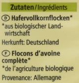 Ekologiczne płatki owsiane drobne płatki 500g (1 opakowanie)