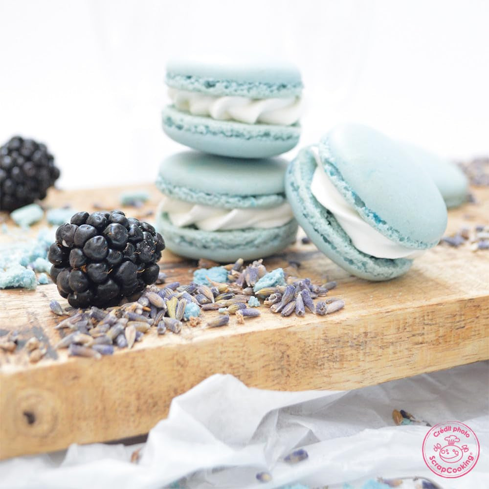 Scrapcooking - Pastelowy niebieski sztuczny barwnik w proszku 5 g