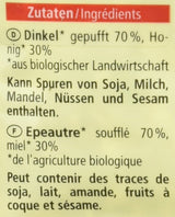 Bio Dinkel Gepuft, 200 g płatków zbożowych Naty Shop