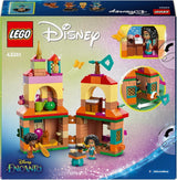 LEGO® Disney Mini Domek Encanto, zabawka konstrukcyjna dla dziewczynek od 5 lat, zabawka fantasy i zestaw konstrukcyjny z mini lalkami Mirabel i Antonio, figurką Kapibary i kluczem 43261 Zestawy konstrukcyjne Besuche den LEGO-Store