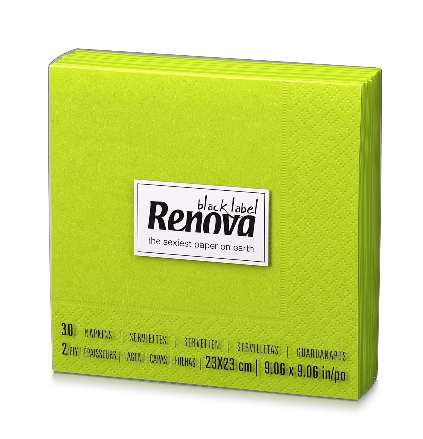 Serwetki papierowe Renova Cocktail Green - 30 serwetek