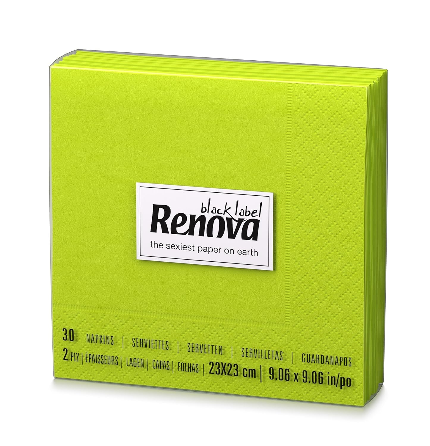 Serwetki papierowe Renova Cocktail Green - 30 serwetek