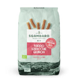 Ekologiczny makaron Trivelline N.47 - 500g z mąką orkiszową, mąką z soczewicy i mąką z komosy ryżowej - Bogaty w białko, źródło błonnika i białka