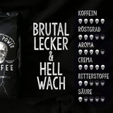 | Kaffeebohnen wyjątkowo mocny | Espresso 100% Robusta | viel Kaffein wenig Säure | 1000g ganze Kaffee Bohnen | geigeint für W pełni automatyczny | z gwarancją Zufriedenheits