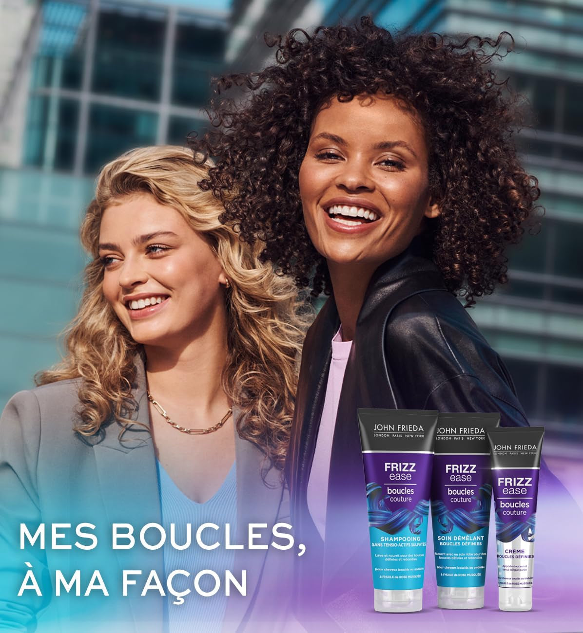 John Frieda Frizz Ease Odżywka do włosów ułatwiających rozczesywanie, 250 ml Produkty ułatwiające rozczesywanie włosów Naty Shop