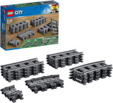 LEGO 60205 City Tracks 20-częściowy zestaw rozszerzający dla dzieci Zestaw zabawek dla chłopców i dziewcząt Zestawy do budowania Besuche den LEGO-Store 26X72X19Cm Pojedynczy