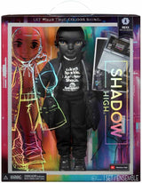 Rainbow High Shadow High - REXX McQueen - Modna czarna lalka z modnym strojem i ponad 10 kolorowymi akcesoriami do zabawy - Idealna dla kolekcjonerów i dzieci w wieku 4-12 lat