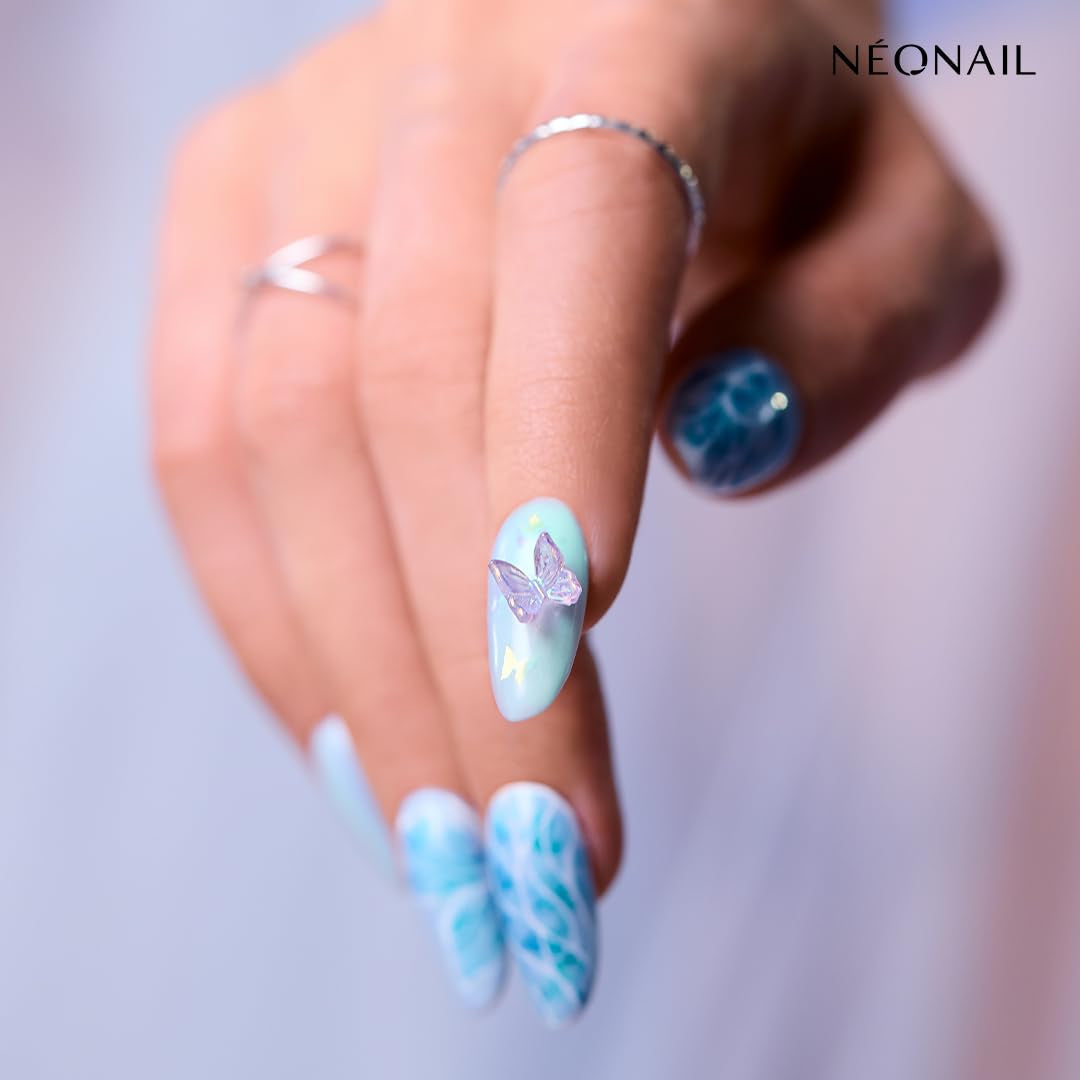 NÉONAIL Nageldekoration 3D Nail Art Schmetterlinge - Nail Charms - Nägel Selber Machen - Nails - Nageldesign Akcesoria - Nailart - Nail Art Zubehör - Nagel Deko - Nagelschmuck - Mehrfarbig