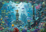 Ravensburger EXIT Puzzle Kids - 13394 W Podwodnym Królestwie - układanka 368 elementów dla dzieci powyżej 9 lat, puzzle dla dzieci Puzzle Naty Shop