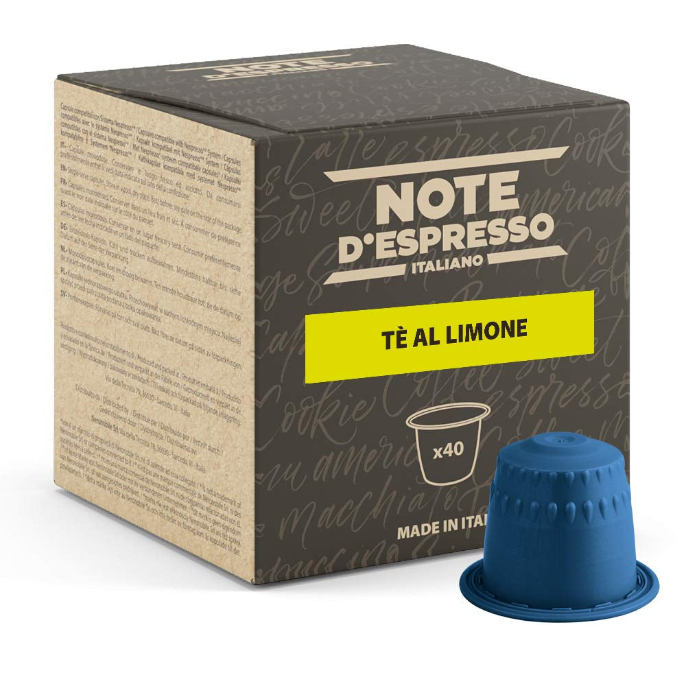 - Zitronentee - Kapselmaschinen - kompatybilny wyłącznie z NESPRESSO - 40 kaps.