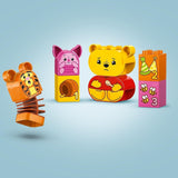 LEGO DUPLO - Disney Przyjęcie urodzinowe Kubusia Puchatka - zabawka edukacyjna dla przedszkolaków - zestaw 3 minifigurek, w tym Kubuś Puchatek, Tygrysek i Prosiaczek - pomysł na prezent dla chłopców i dziewcząt od 1,5 roku 10457 Zestawy konstrukcyjne Beuche w sklepie LEGO
