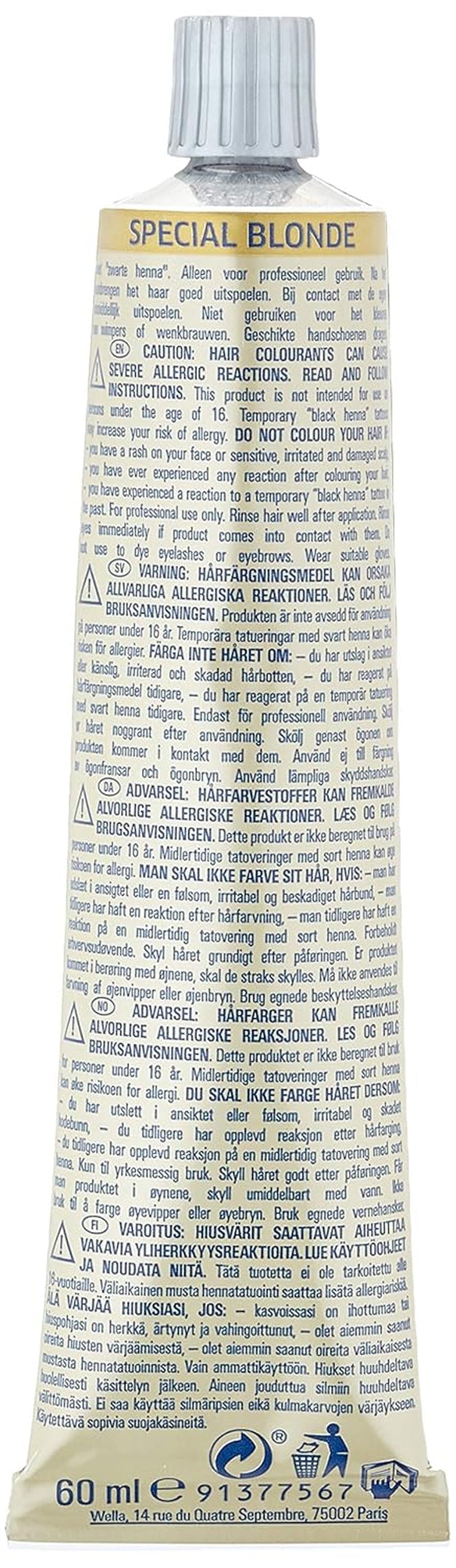 Wella Koleston Perf. Me+ Special Blonde 12/89 60ml Farba do włosów Naty Shop