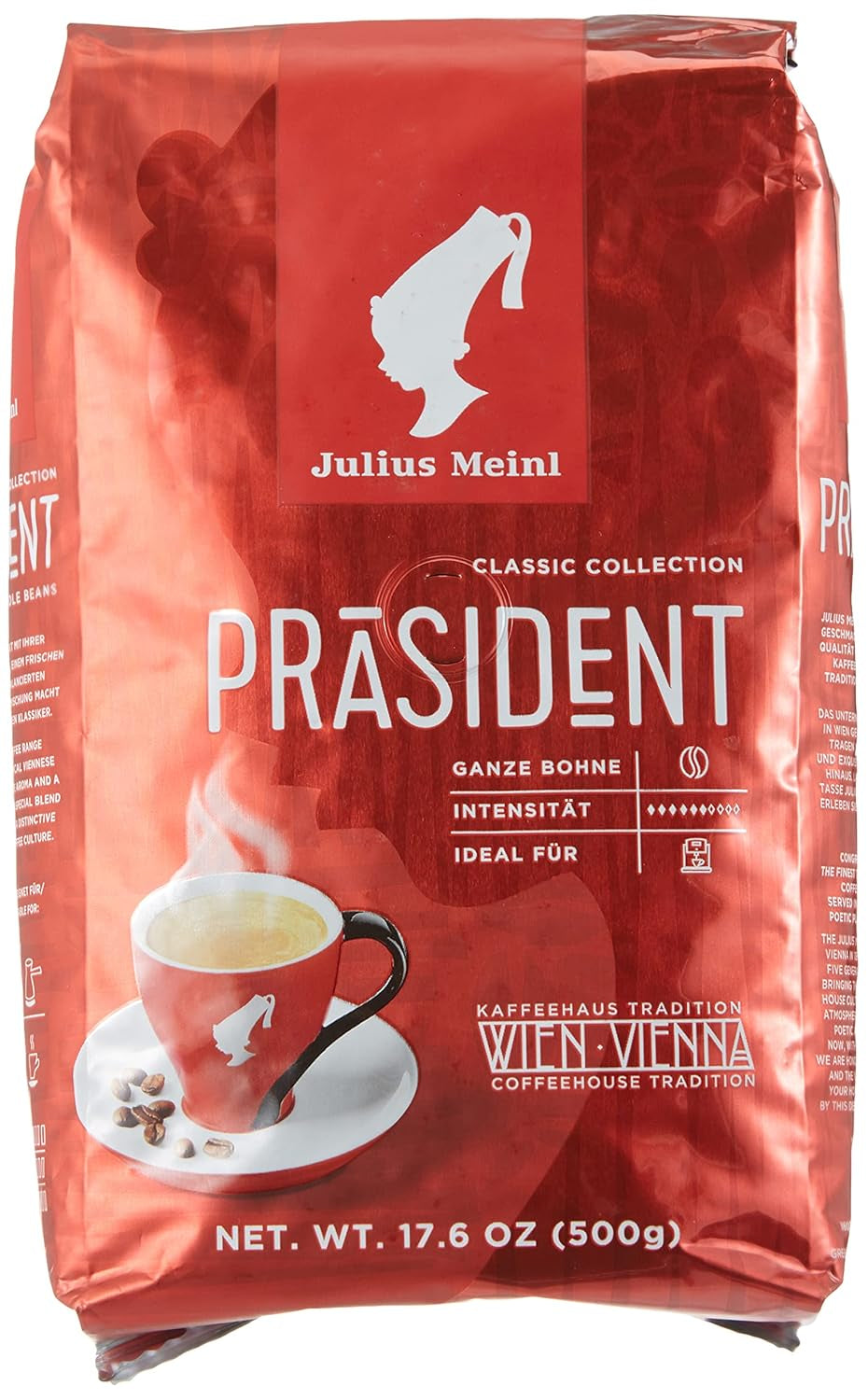 Pakiet 2 pełnych ziaren President (2 x 500 g)