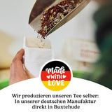 Organiczna herbata Yerba Mate Oryginalna 1 kg sypka herbata Mate o wysokiej zawartości kofeiny Niepalona, ​​suszona na powietrzu Liście mate testowane laboratoryjnie Pakowane w Niemczech Najwyższa jakość Gräfenhof