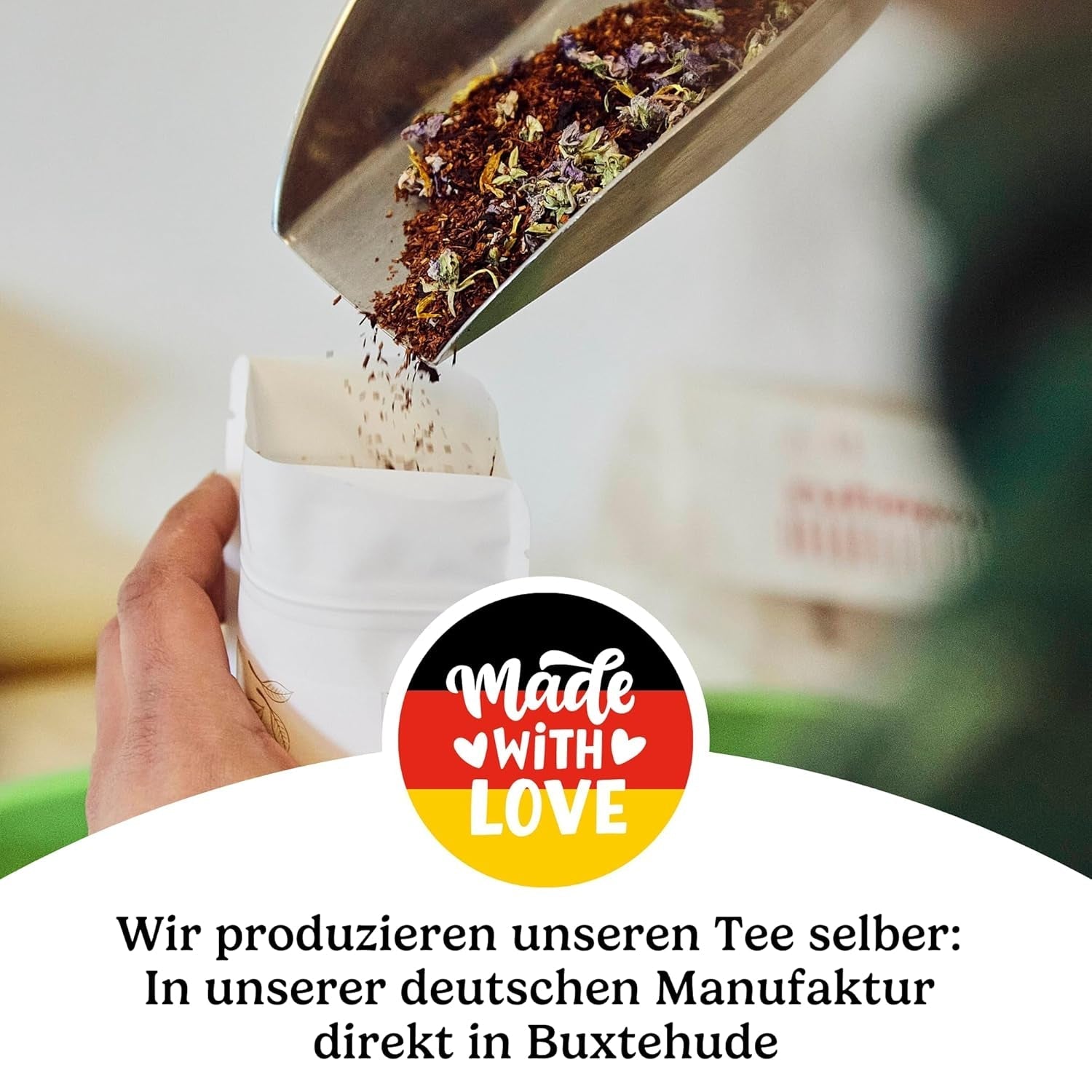 Organiczna herbata Yerba Mate Oryginalna 1 kg sypka herbata Mate o wysokiej zawartości kofeiny Niepalona, ​​suszona na powietrzu Liście mate testowane laboratoryjnie Pakowane w Niemczech Najwyższa jakość Gräfenhof
