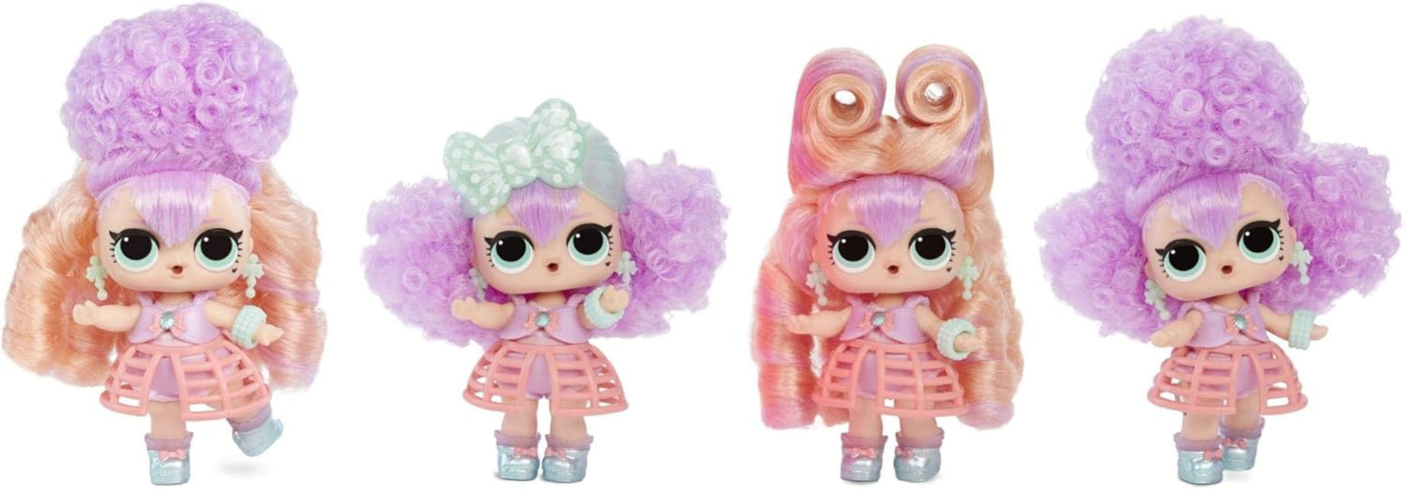 Kolekcjonerskie lalki LOL Surprise dla dziewczynek - z 15 różnymi niespodziankami i fryzurami - #Hairvibes Dolls