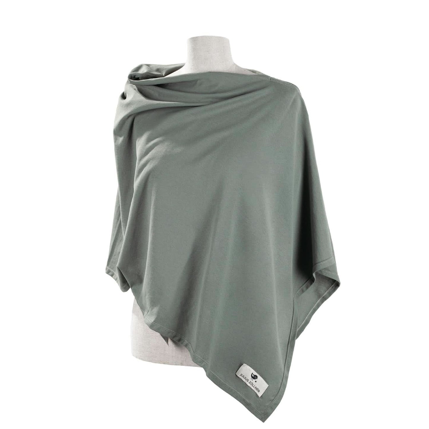 Julius Zöllner Stilltuch Aus 100 Prozent Jersey-Baumwolle, OEKO-TEX STANDARD 100, Made in Germany, Uni Tan Akcesoria Żywność i karmienie piersią Baby Naty Shop Uni Basil