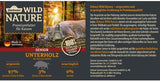 Dehner Wild Nature Katzenfutter Unterholz, Nassfutter getreidefrei / zuckerfrei, für ältere Katzen, Wildschwein, 6 x 400 g Dawka, (2,4 kg)