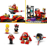 LEGO Sonic Jeż Super Sonic kontra. Zestaw gier wideo Egg Drillster Adventure dla dzieci Zestaw Shadow i Dr Eggman dla chłopców i dziewcząt w wieku 8 lat 76999 Zestawy do budowania Besuche den LEGO-Store