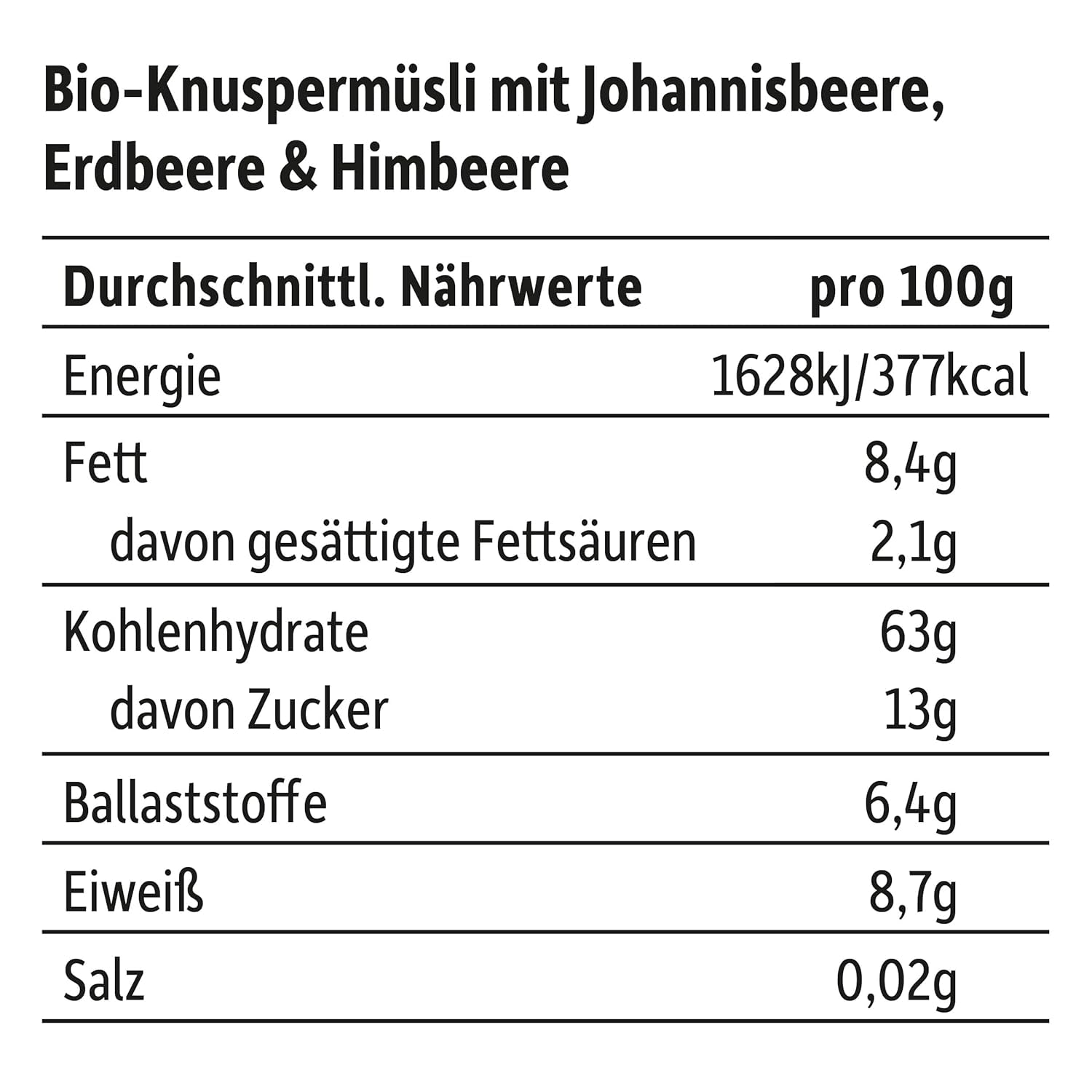 FRECHE FREUNDE Organiczne musli śniadaniowe Edda's Berry Crunchy Musli Mix dla dzieci w wieku szkolnym z liofilizowanymi truskawkami Wegańskie 6 opakowań (6 x 280g)