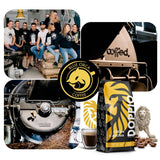 Doppio Krem i Smak 1KG | Kawa ziarnista 80% Arabica i 20% Robusta | z nutami kakao, orzechów i karmelu | Świeże i średnio palone, o niskiej kwasowości | do espresso | Kawa Blue Orca