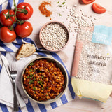 Fasola szparagowa Pełnoziarnista Ziemia 1kg | Bez GMO | Naturalne | Bogaty w błonnik | Bogaty w białko