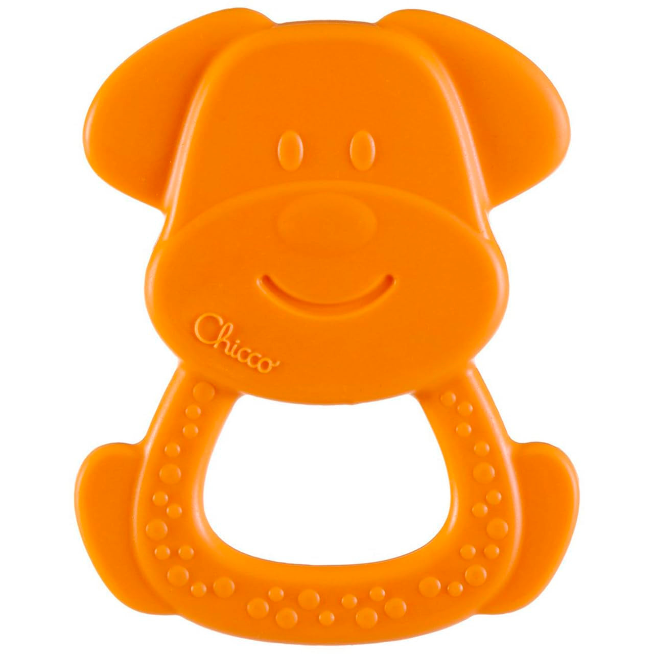 Chicco ECO+ Gryzak Żaba, Gryzak dla noworodków z kolcami, Wykonany z miękkiego bioplastiku, Zabawka ząbkująca dla noworodków i dzieci od 3 do 18 miesięcy