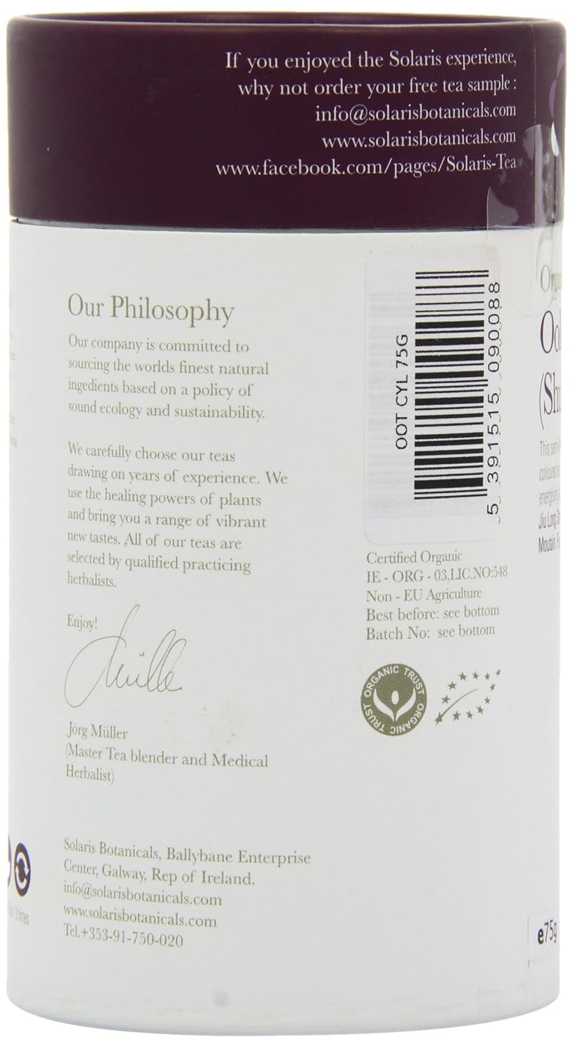 Organiczny Oolong (Shui Xian), opakowanie 1 szt. (1 x 75 g)