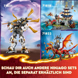 LEGO NINJAGO Arena turniejowa Zabawka przygodowa dla dzieci Zestaw Ninja z 6 kolekcjami minifigurek Zestaw do budowania Prezent urodzinowy dla chłopców i dziewcząt w wieku 7 lat 71818 Zestawy do budowania Besuche den LEGO-Store
