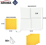 50 serwetek Aroba Airlaid Tekstylny wygląd 19 KOLORÓW 40X40 cm 1/4 złożenia Wysokiej jakości serwetki ślubne o wyglądzie tekstylnym na rocznice Hotel Catering Wakacje Boże Narodzenie Ślub Różowy