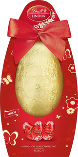Mieszanka Wielkanocna Lindt Czekolada LINDOR | Pudełko 144g | Rozpływające się w ustach jajka LINDOR w trzech wariantach: Czekolada mleczna, Czekolada gorzka, Orzech laskowy | Czekolada Wielkanocna | Prezent czekoladowy | 1 opakowanie