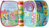 Stół do zabawy VTech Baby Adventure - Kolorowy stół do zabawy dla dzieci z 6 boiskami i elementami interaktywnymi oraz książeczka z piosenkami Baby My First 6-stronicowa kolorowa książeczka i ruchome elementy do zabawy Bebe Toys Naty Shop