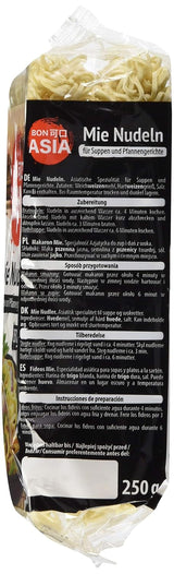 BONASIA Mie Makaron, ohne Ei, 250 g