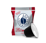 Caffè Borbone Respresso, Rote Kaffeemischung - 50 Kapseln - Kompatybilny z Nespresso®* Haushalts-Espressomaschinen