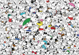 Clementoni - 39804 - Impossible Puzzle Peanuts - 1000 elementów puzzle dla dorosłych i dzieci od 14 lat, gra zręcznościowa dla całej rodziny Puzzle Naty Shop